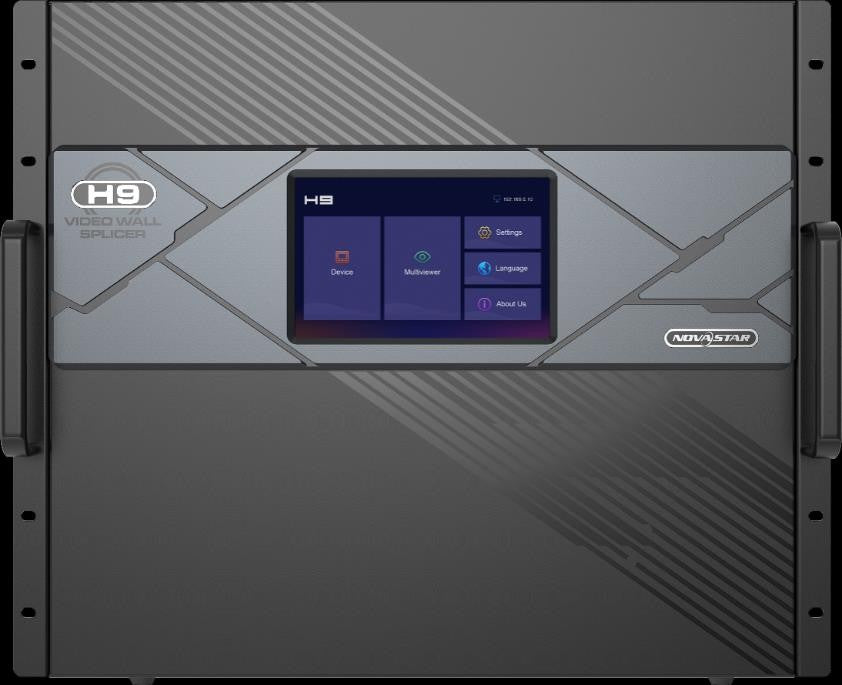 NovaStar H9, splitter video pentru pereți LED (video wall splicer, 9U) – imagine 1
