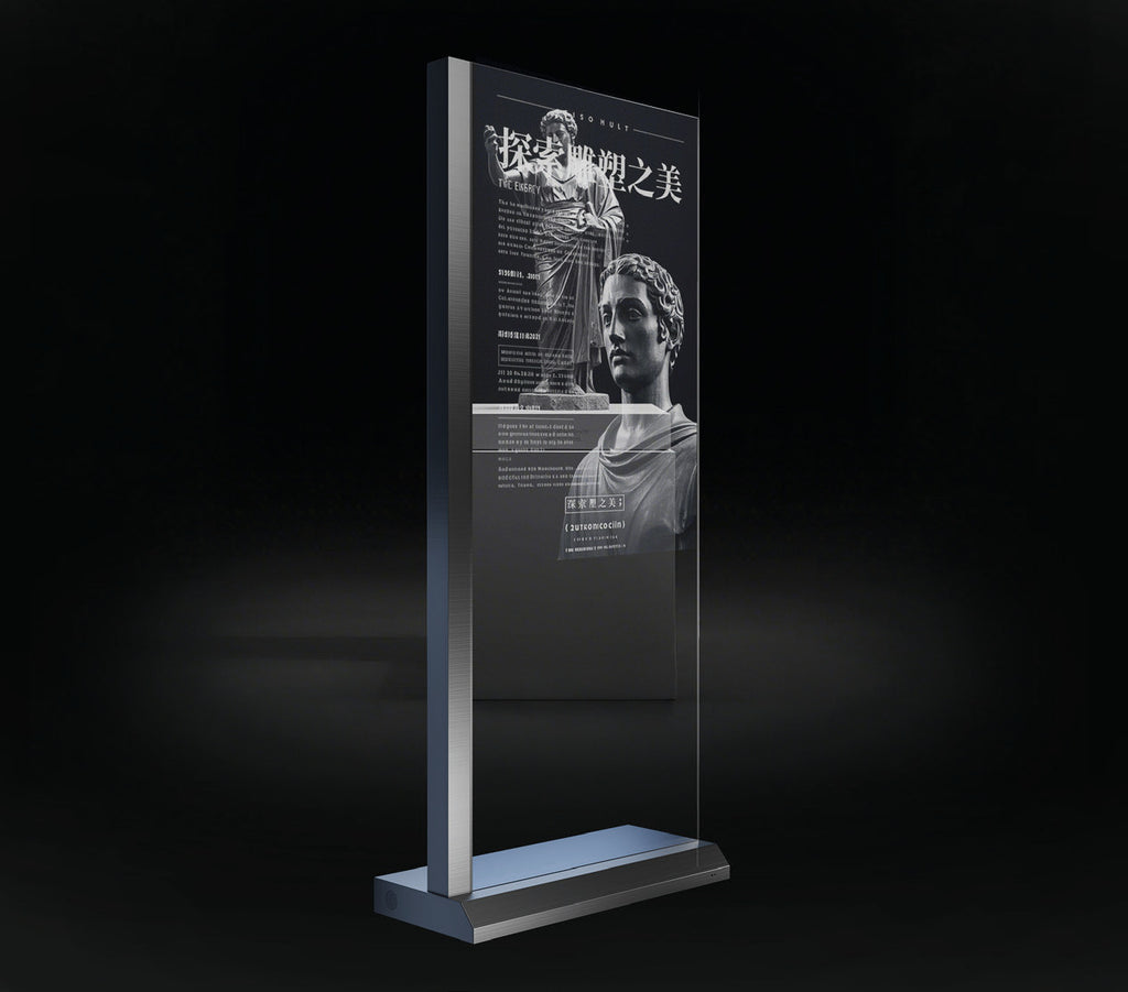 Master Alloy Kiosk (M-K55), chioșc OLED transparent 55" – imagine 1