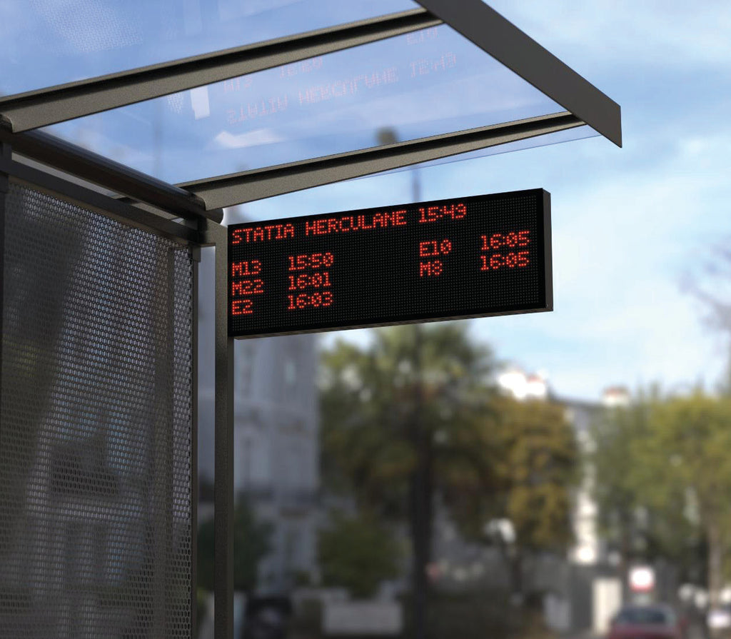 Panou de informare călători (PID), LED exterior P1.8 / P2.5 / P4 – imagine 1