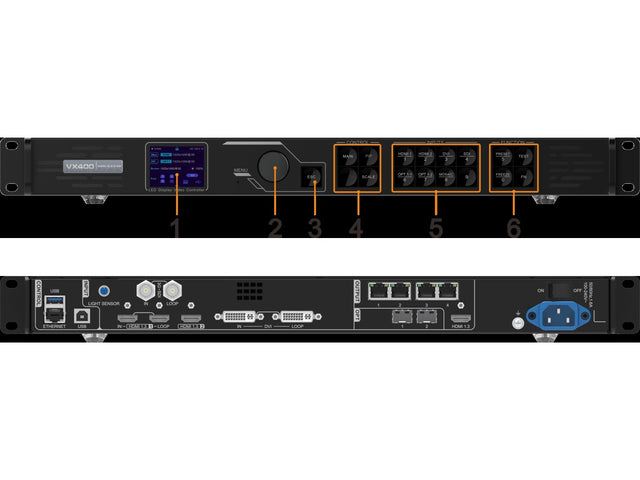 NovaStar VX400, procesor video all-in-one (2,6 M pixeli)